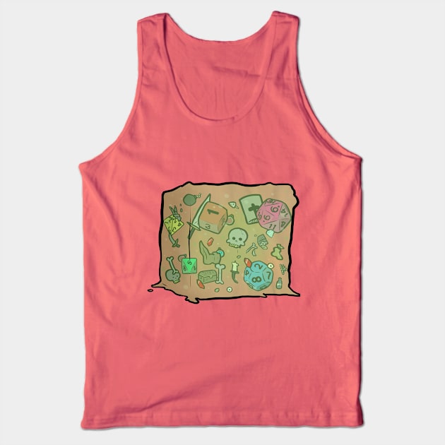 Gelatinous Dice Tank Top by Mayoking